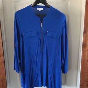 Calvin Klein Cobalt Blue Women's Top